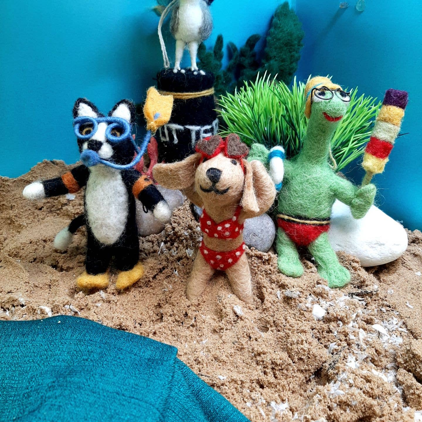 Shellbert the Tortoise Ornament - Thunder Moon Collective