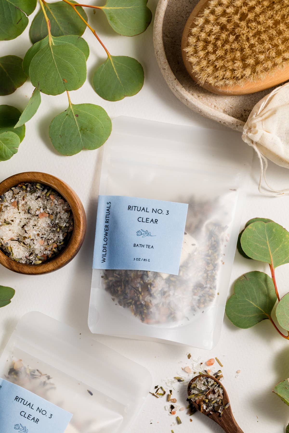 Ritual No. 3 Clear Botanical Bath Tea -Eucalyptus Peppermint
