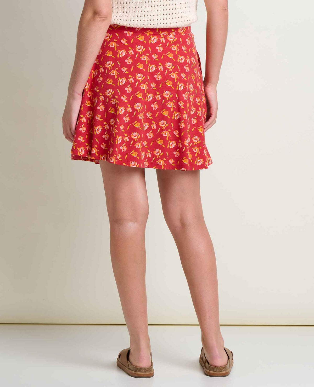 Freesia Wrap Skirt - Crabapple Print (S26)