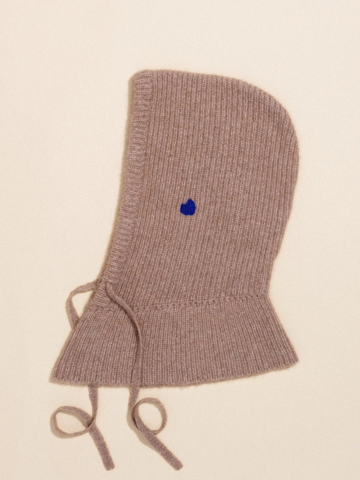 Cashmere Hoodie Balaclava Fawn