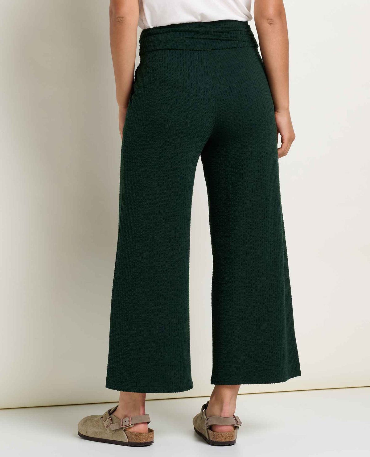 Chaka Wide Leg Crop Pant - Serrano Texture (F26)