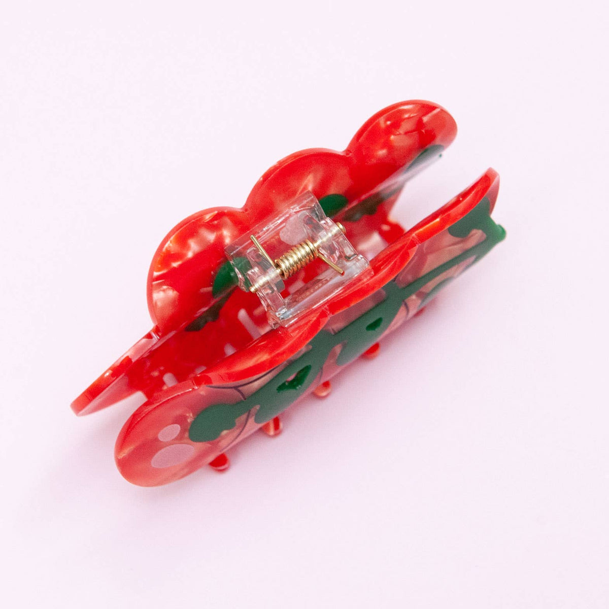Tomato On The Vine Claw Clip: Red