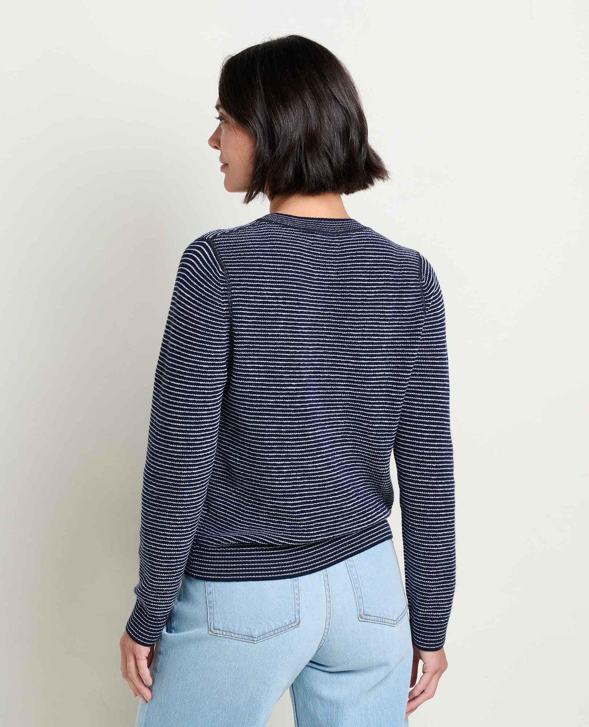 W’s Peak Merino Crew Sweater - Midnight Pattern (F26)