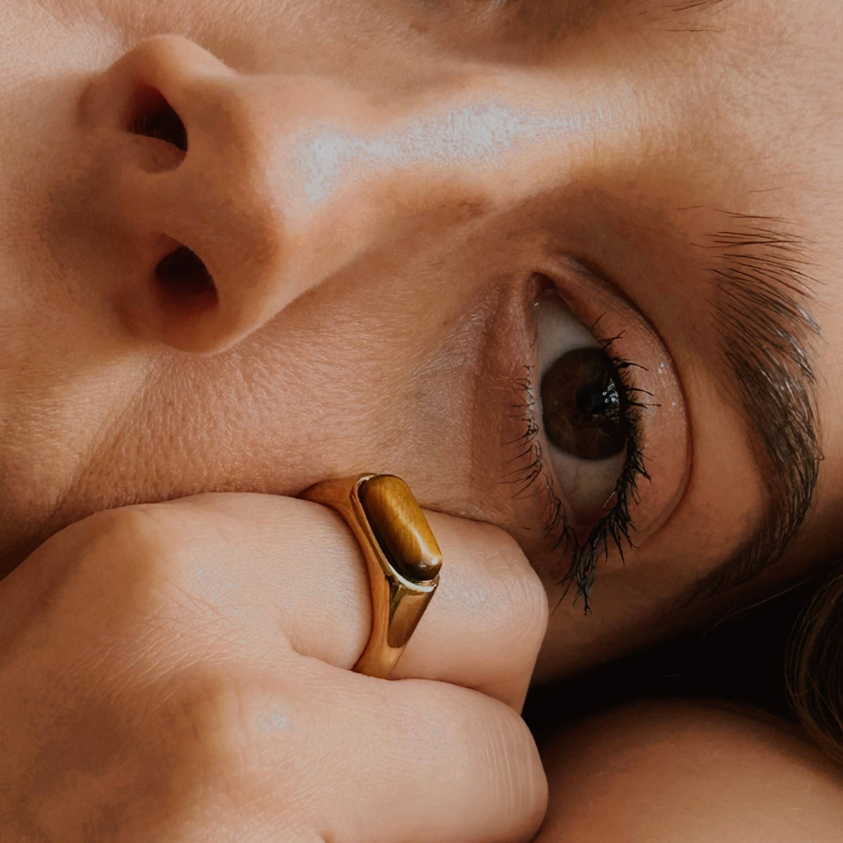 Leona Ring Tigers Eye