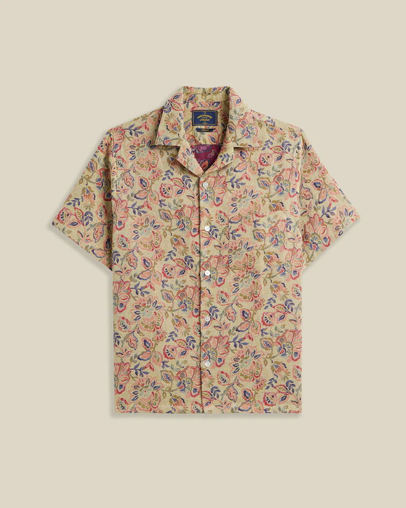 Tapestry Flowers Button Up (S26)