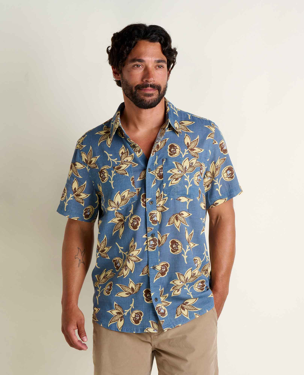 Salton Shirt - Pacific Blue Print (S26)
