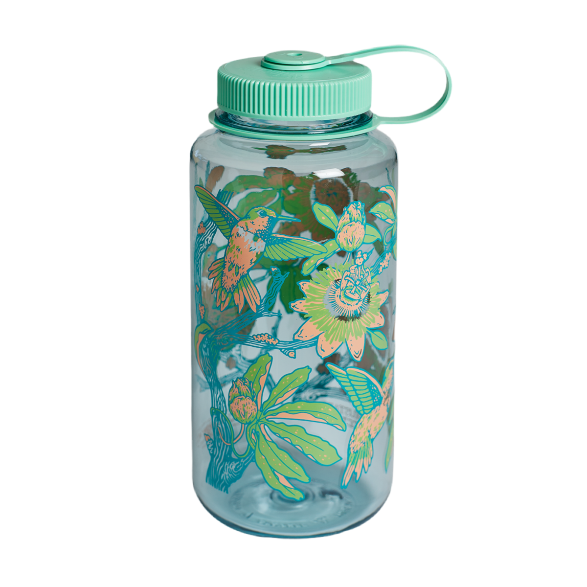 32oz Nalgene: Hummingbirds
