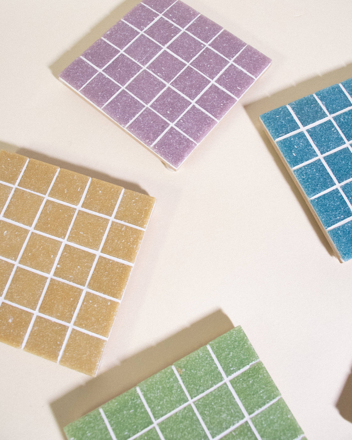 GLASS TILE COASTER - Sour Patch Candy - 03