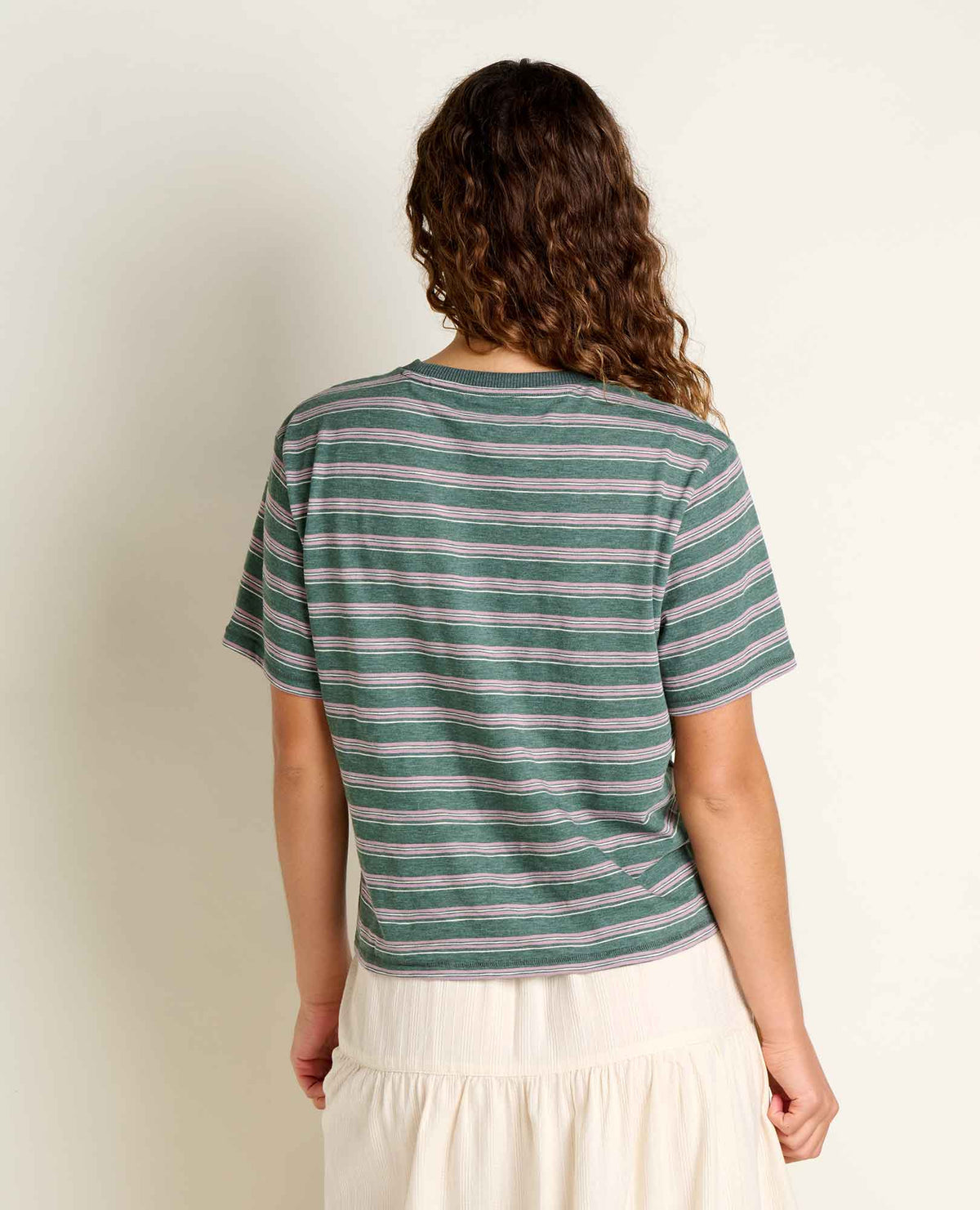W’s Boundless Jersey Crew - Cilantro Pattern (S26)