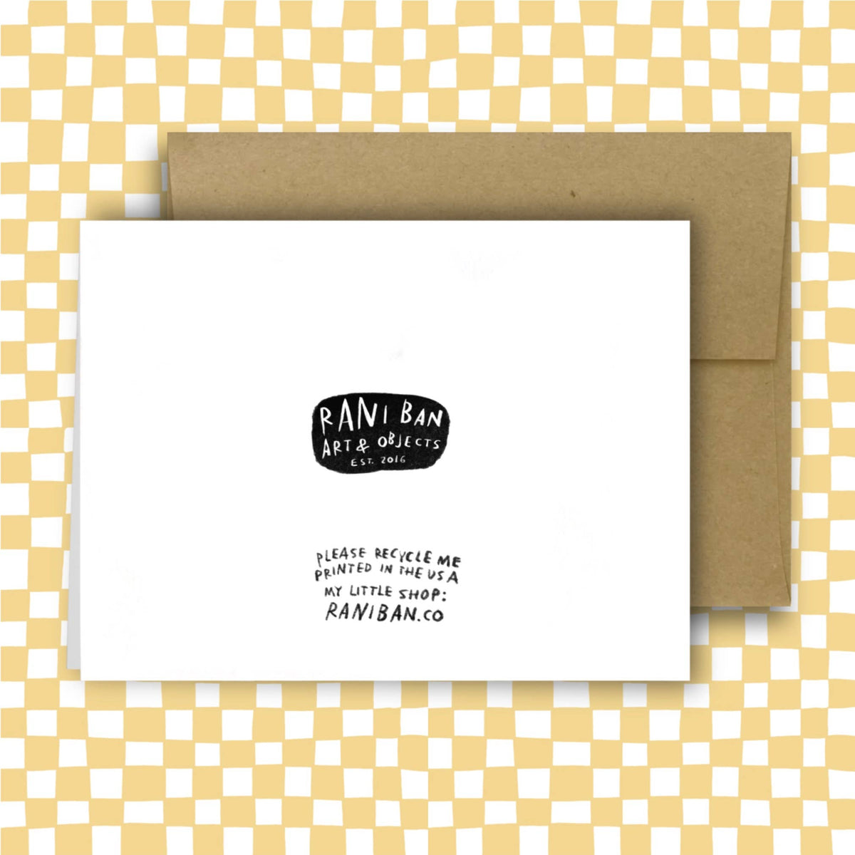 WARMEST WISHES Holiday Card