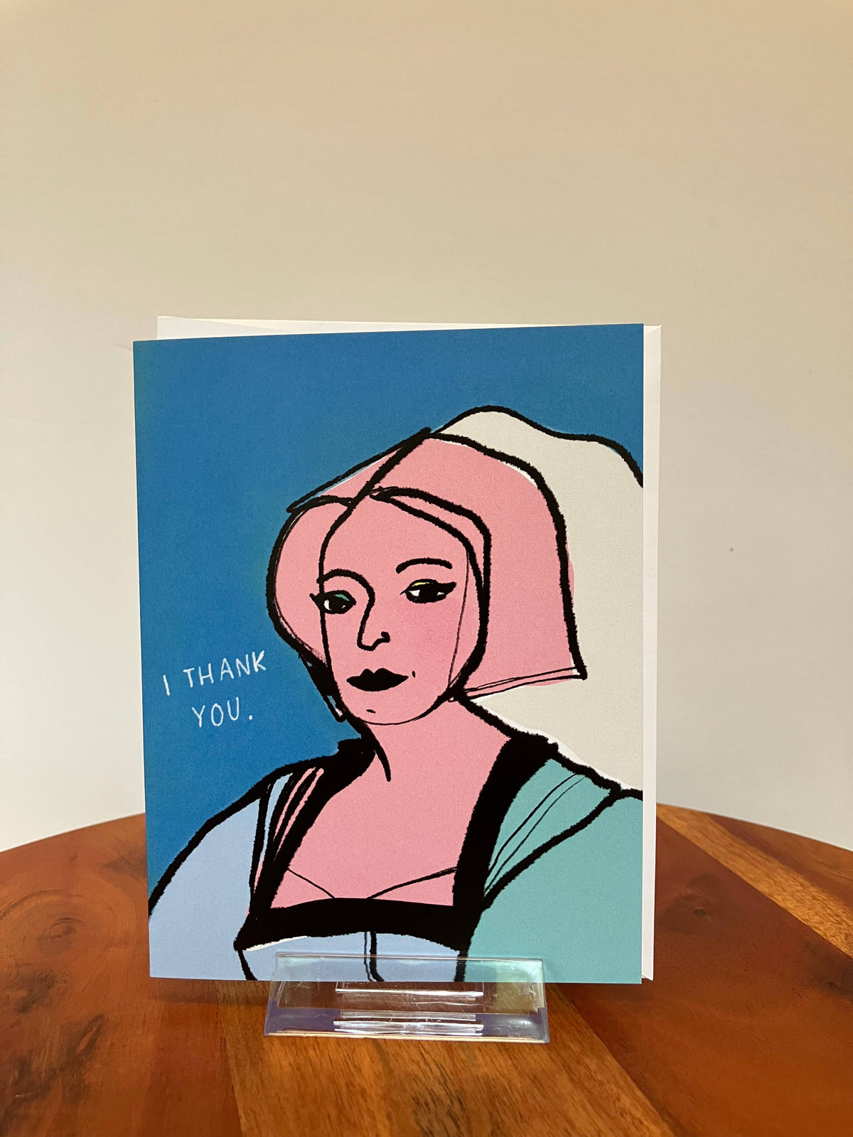 A2 Greeting Card - Tudor I Thank You