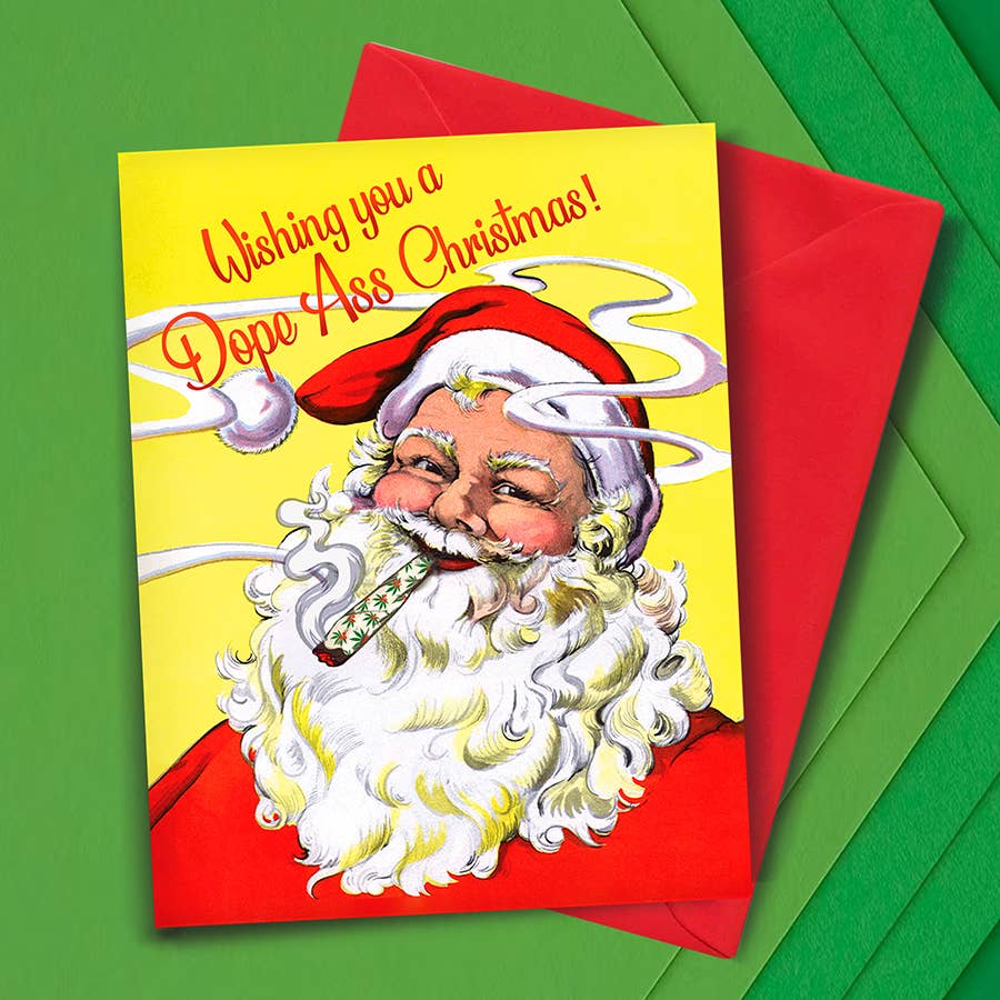 Wishing You A Dope Ass Christmas Card: Box of 6