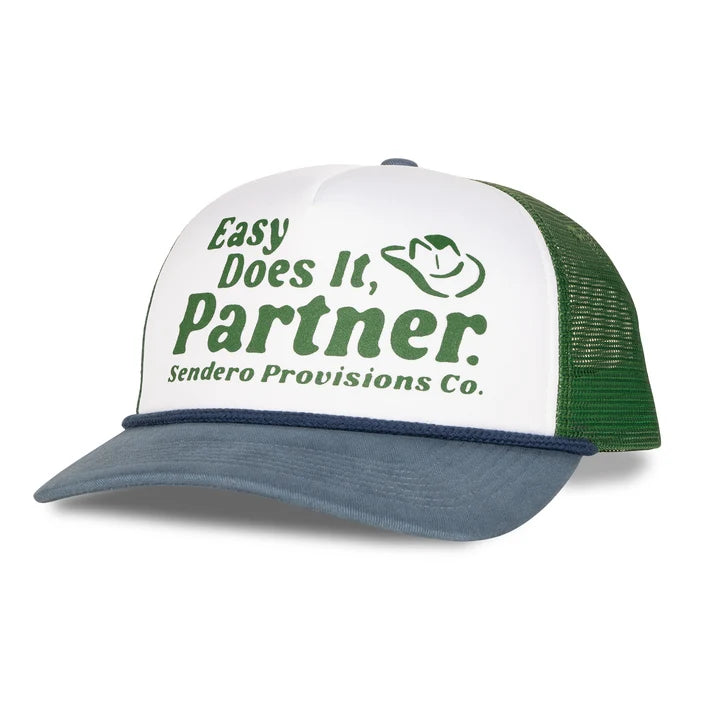 Easy Does It Hat - White / Green