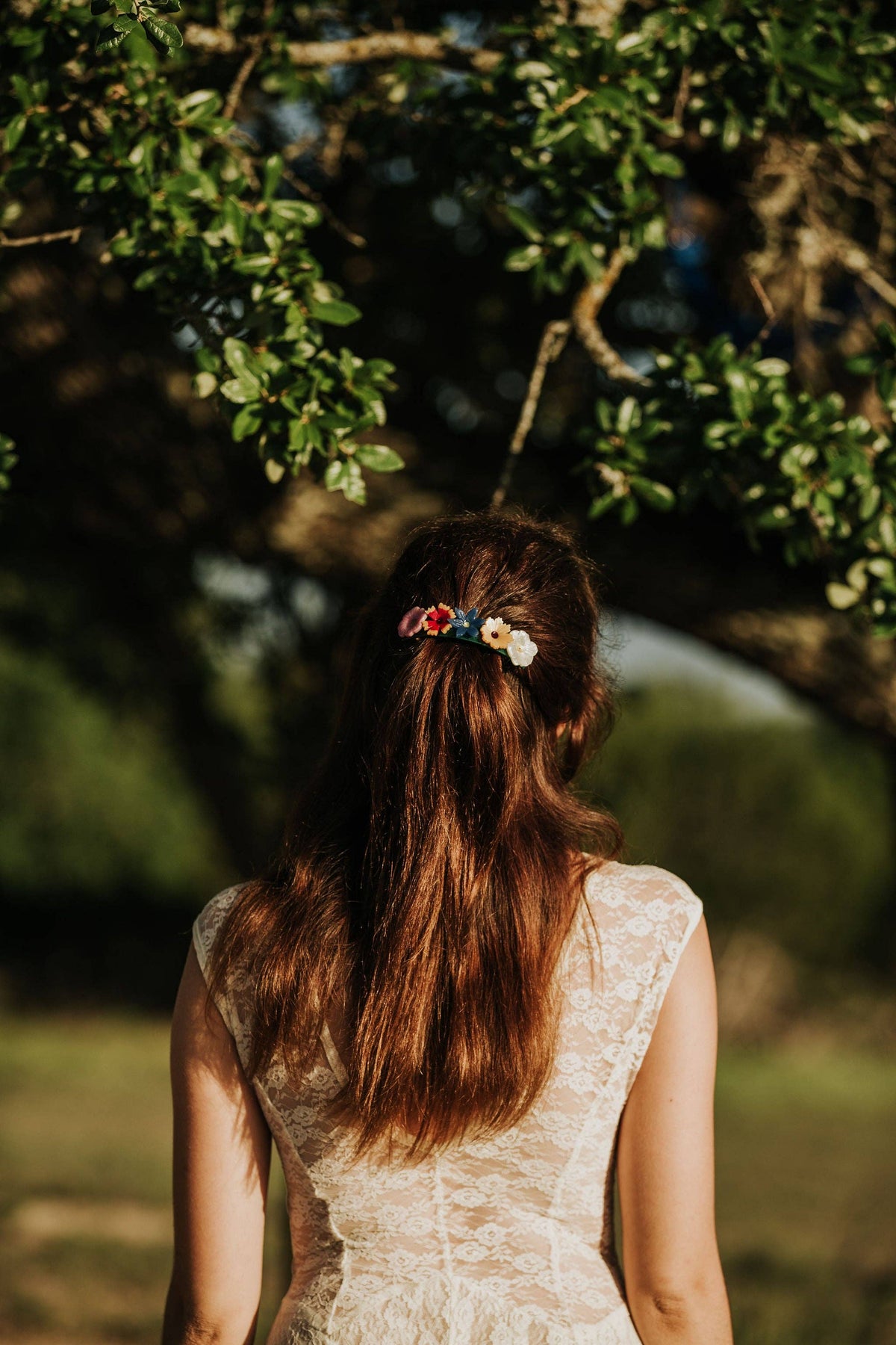 Texas Wildflower Barrette
