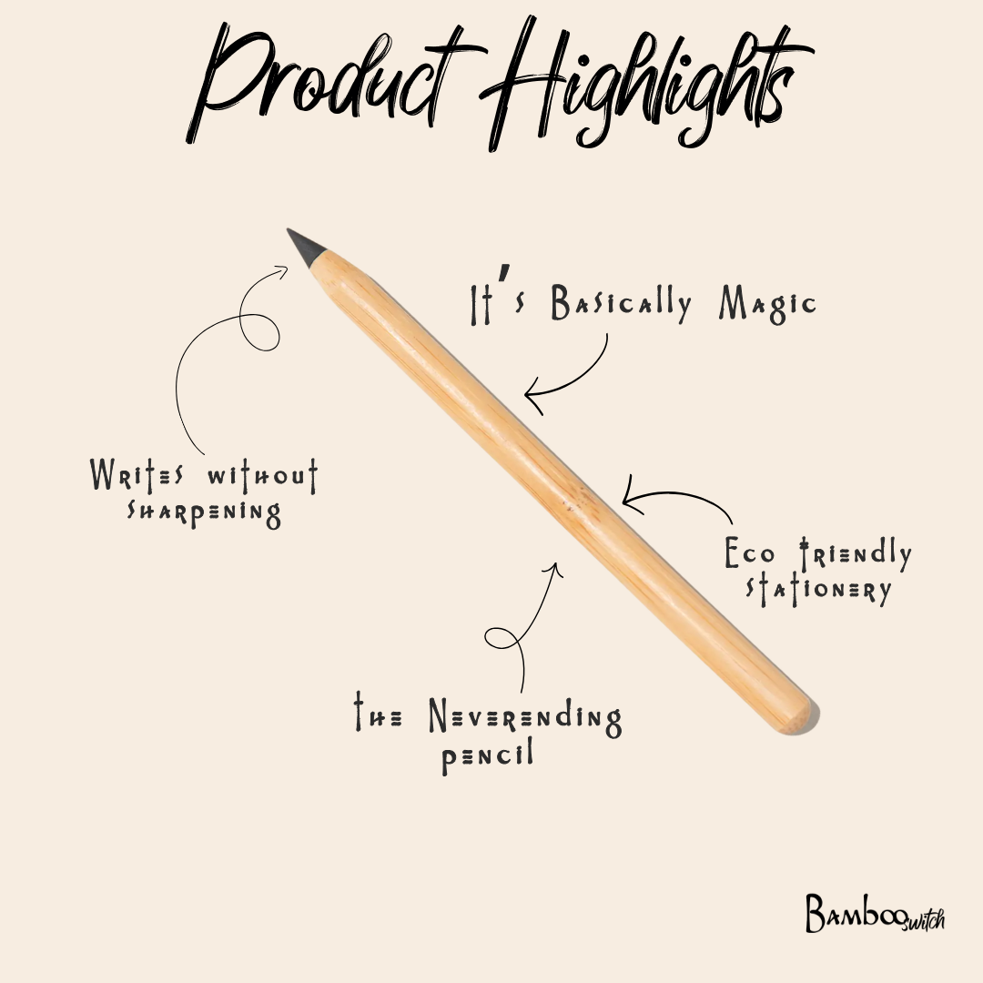 Never Ending Bamboo Pencil | POS | Bestseller: Original Modern