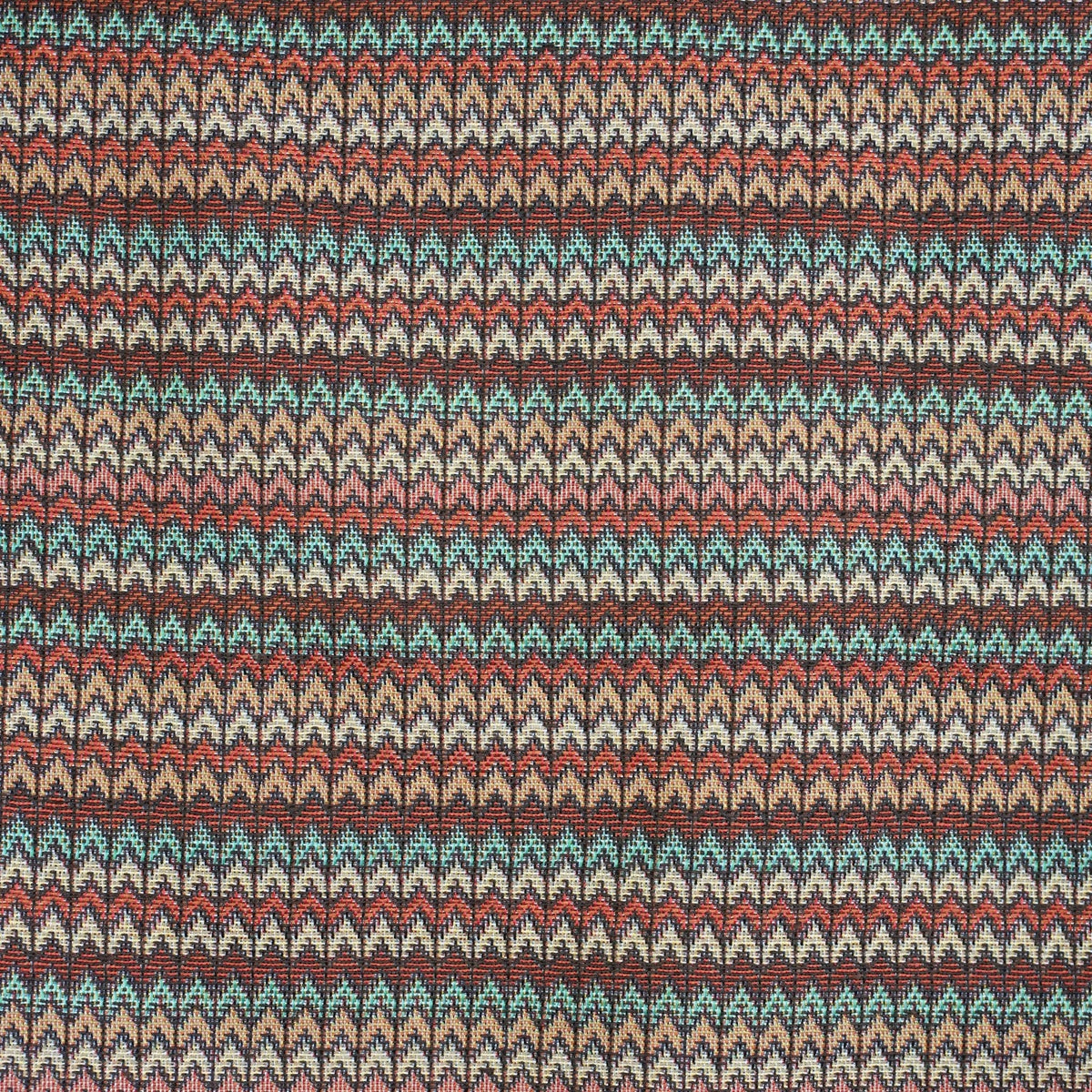 Zigzag Jacquard Pencil Case – Multicolor (Fron)