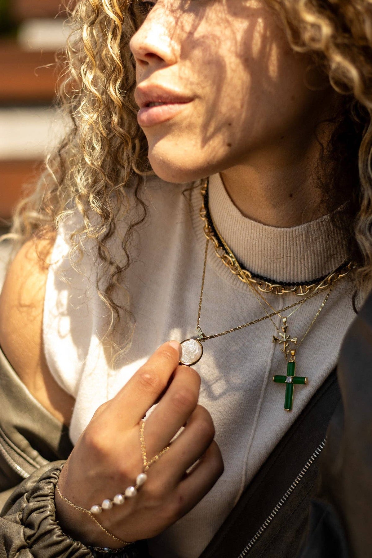 Grace Necklace | Gold-Filled Mother Mary Necklace