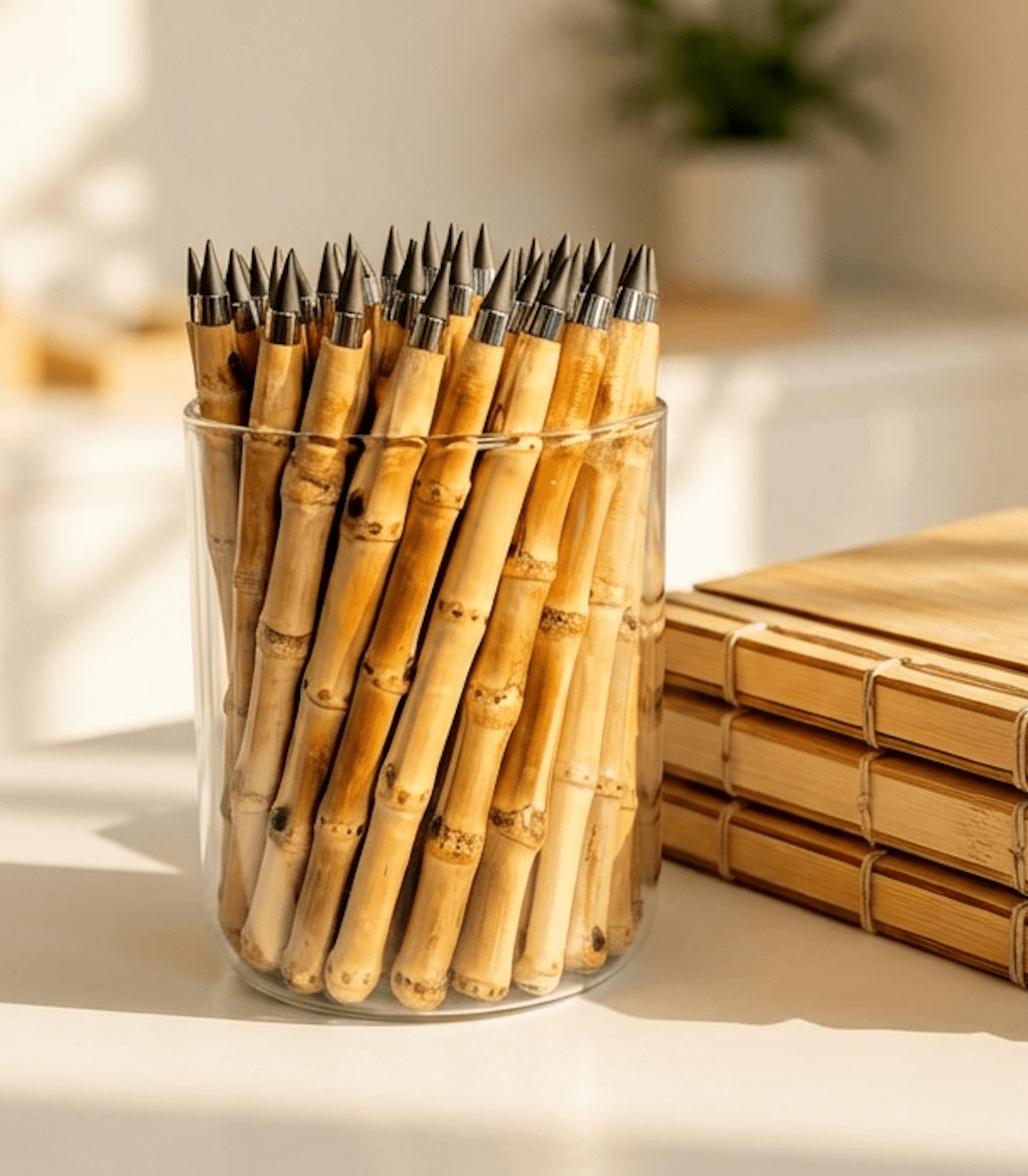 Bamboo Root Pencil | Never Ending Pencil