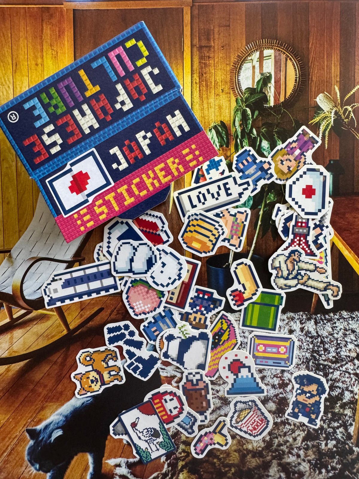 Sticker Box - Japan Pixels