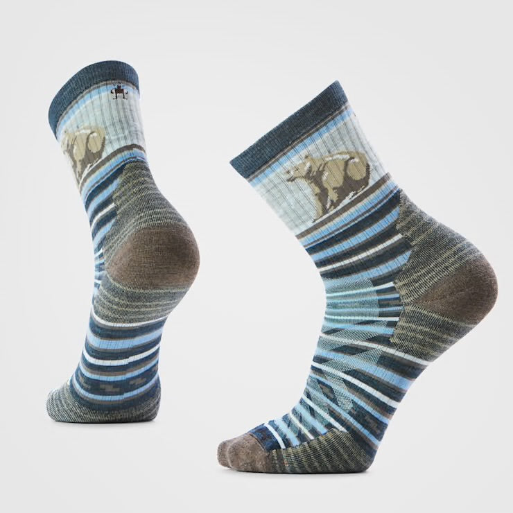 Hike Mid Crew “Bear” Stripe Crew - Twilight Blue (G74)