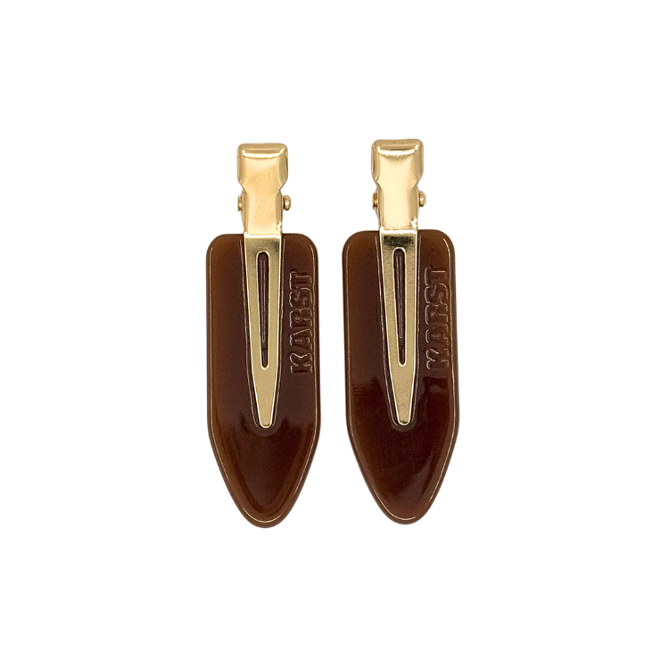 Creaseless Clips (Set of 2) — Espresso Martini