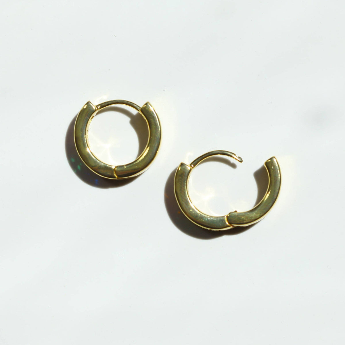 Lauren rainbow Huggie Hoops