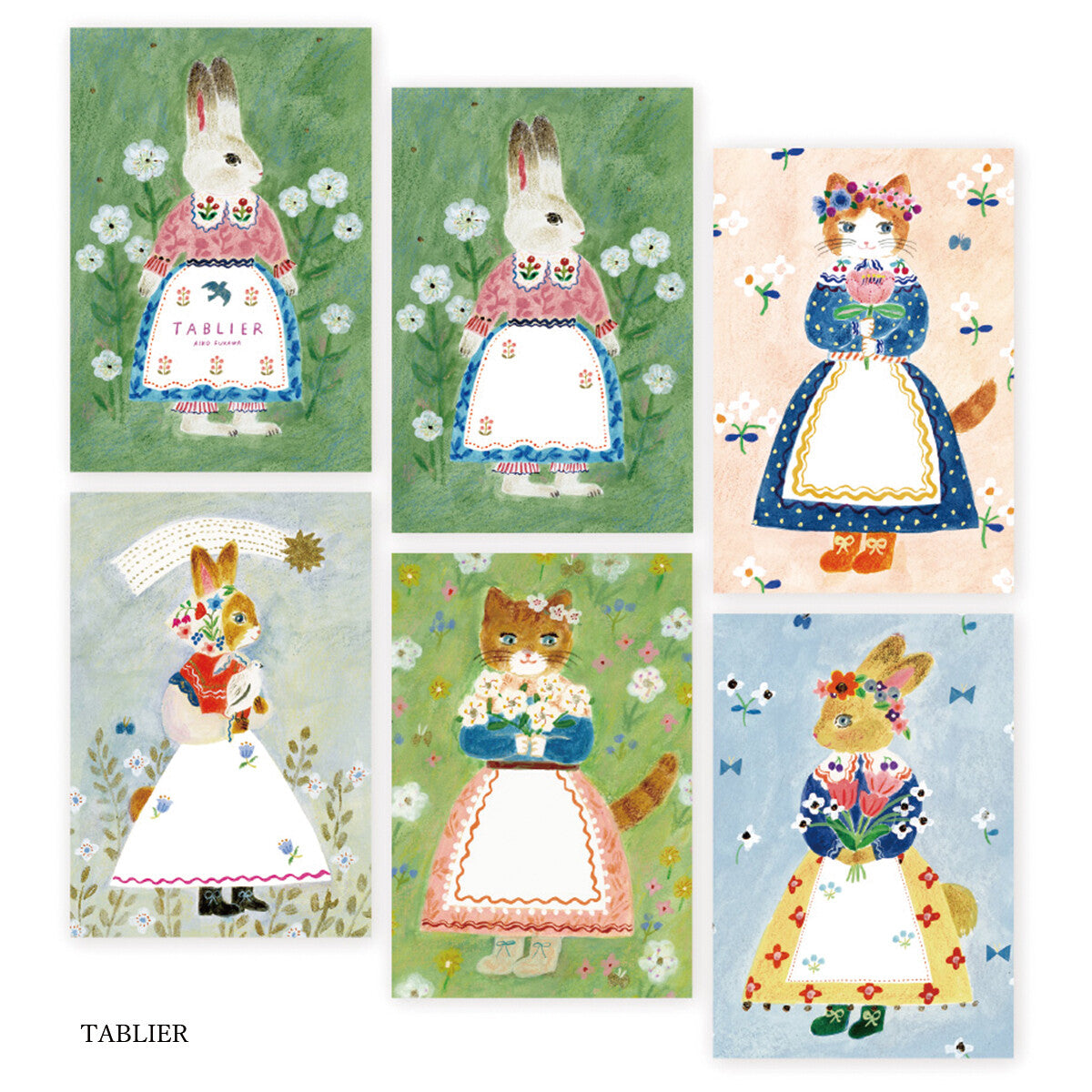 Post Card cozyca Tablier