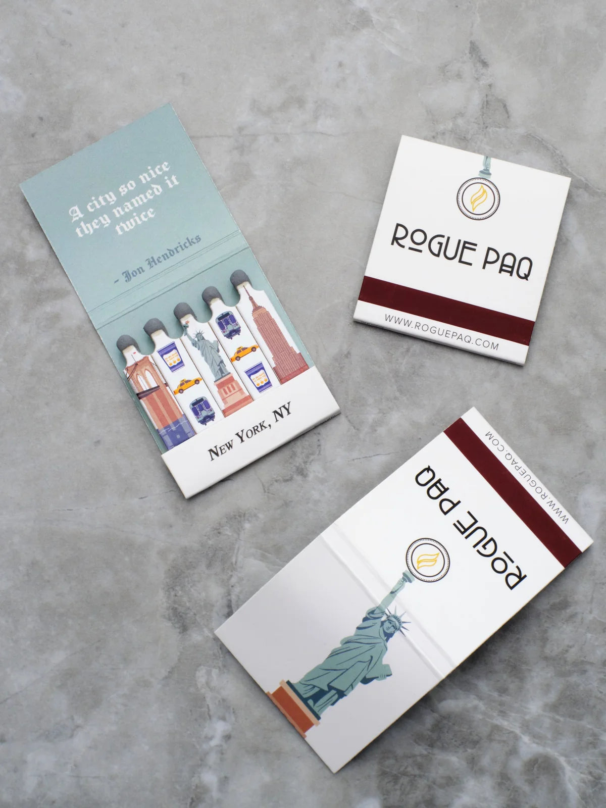 Rogue Paq Matches -  RP’s New York