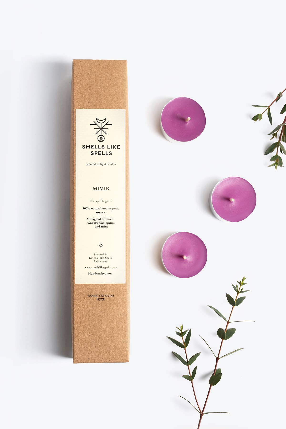 Scented tealight Candles MIMIR