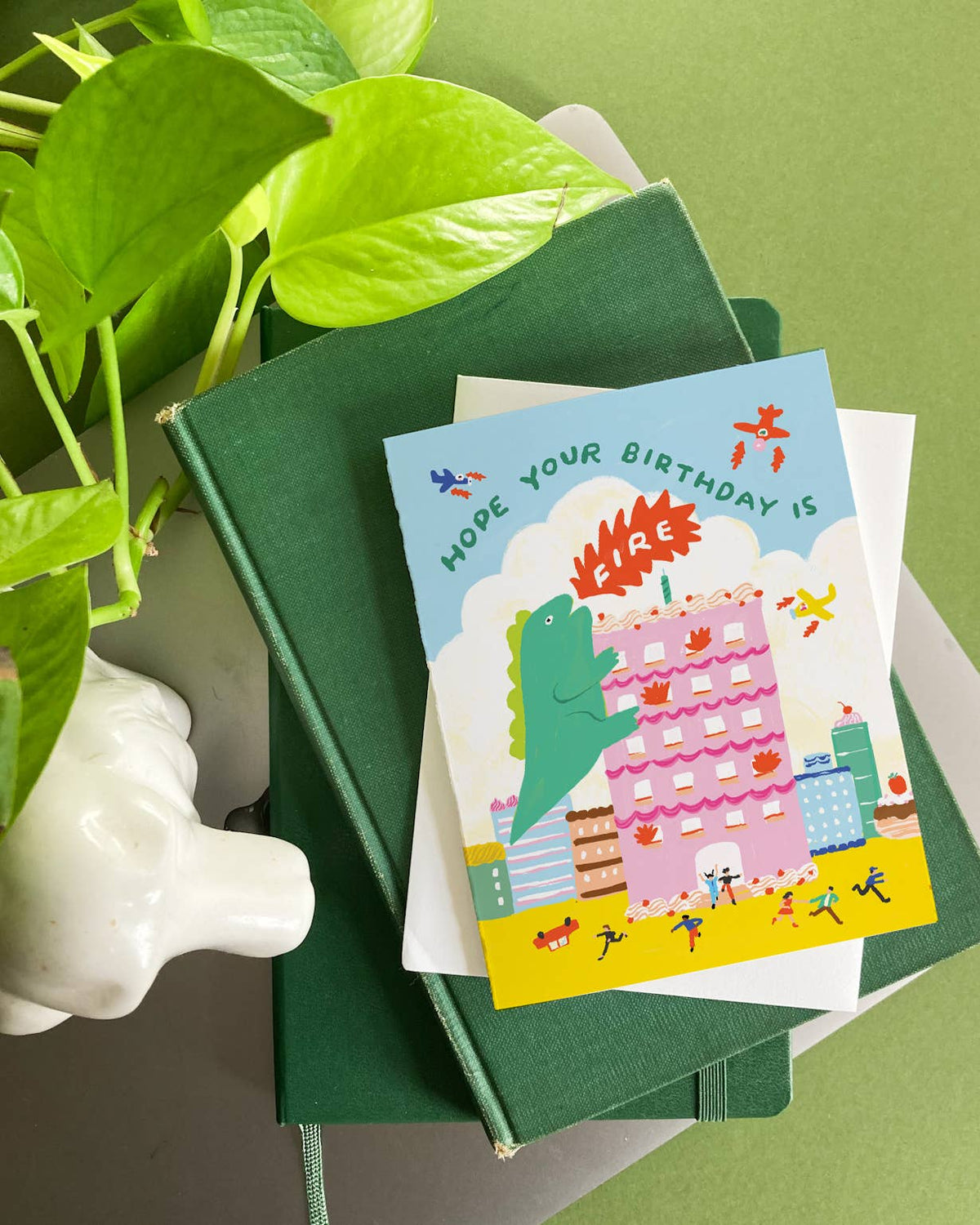Godzilla Fire Birthday – Funny Pop Culture Birthday Card
