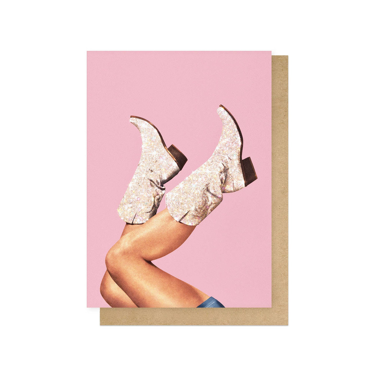 These Boots Greetings Card: Bio-Cello