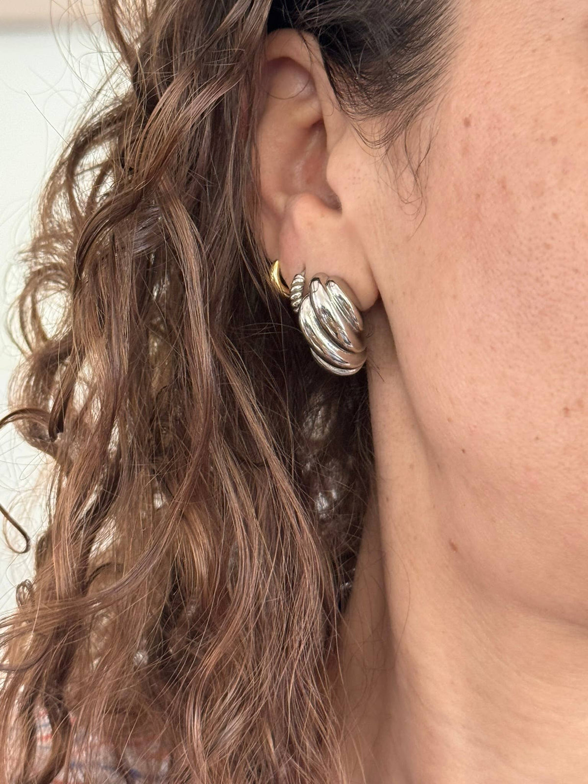 Sylvie Silver Studs