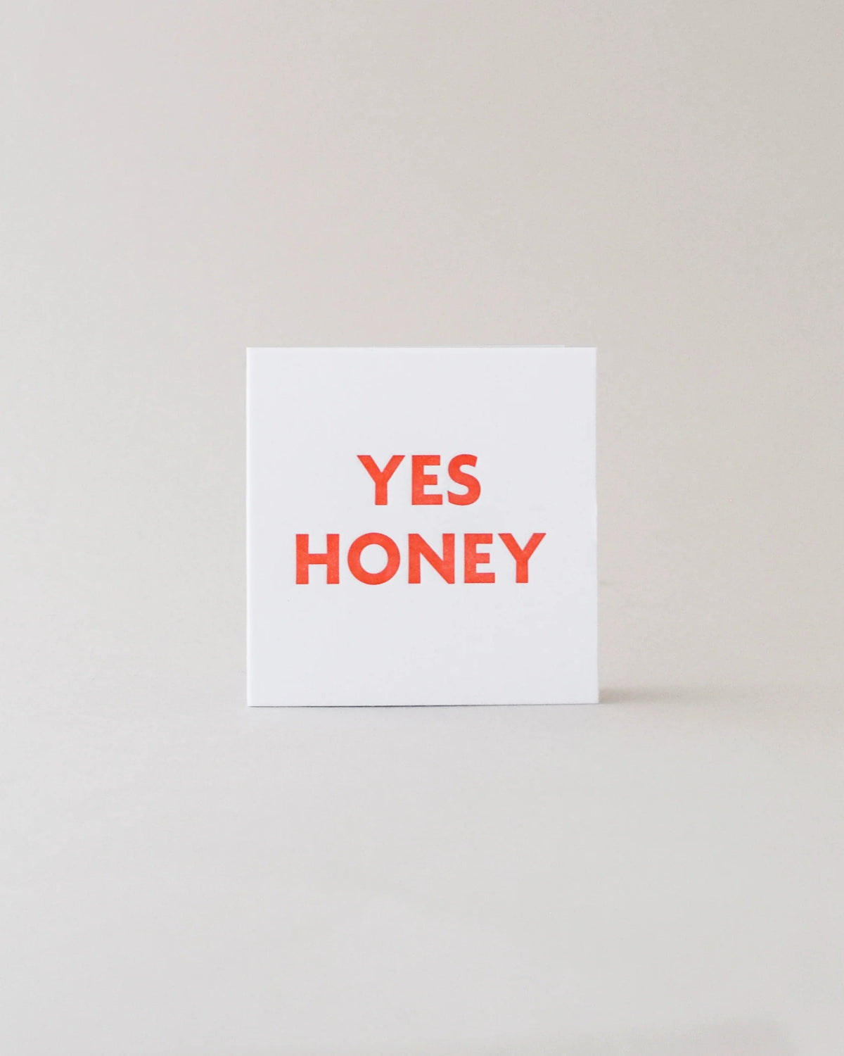 Yes Honey Mini Card