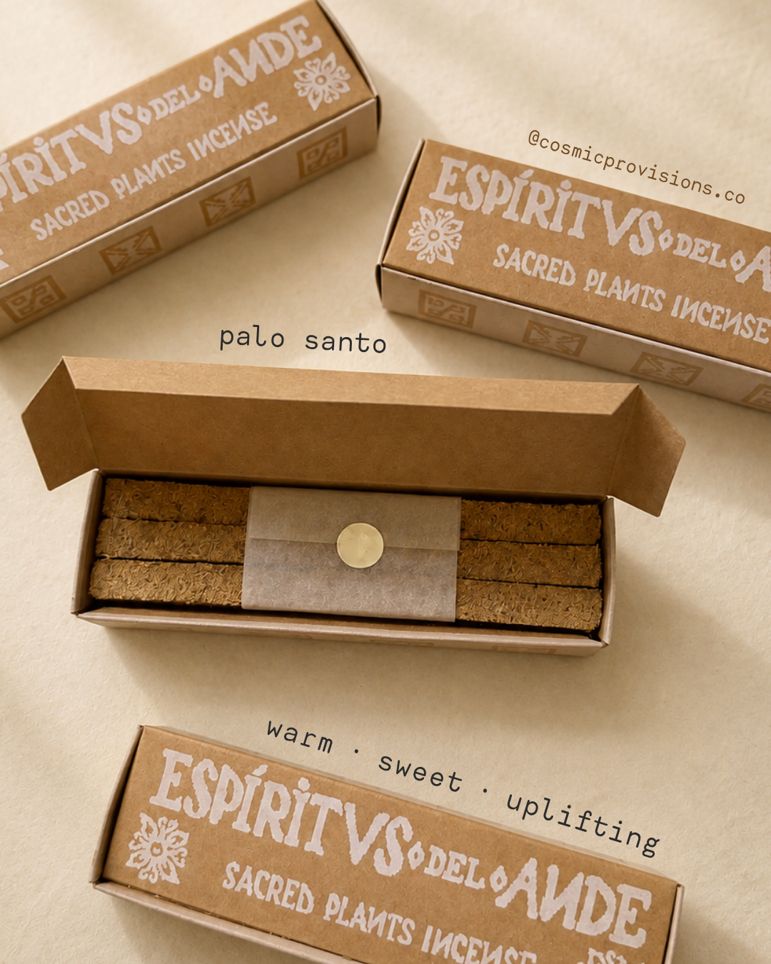 Palo Santo Incense Bars — Espíritus del Ande