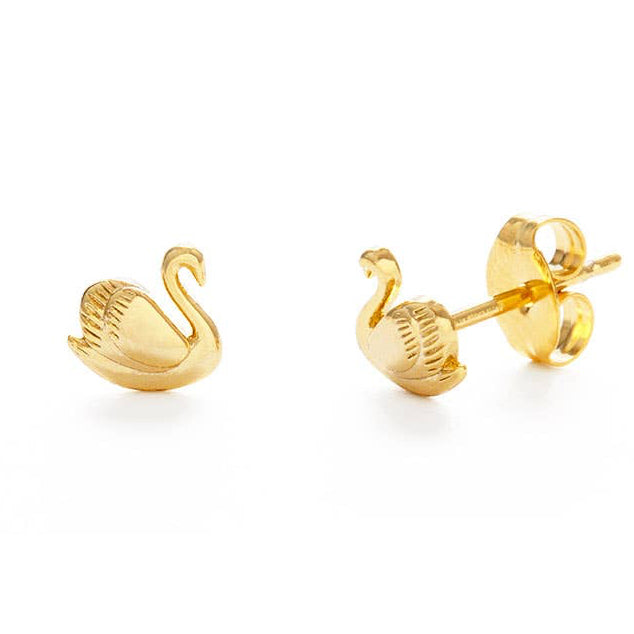 Swan Stud Earring SINGLE
