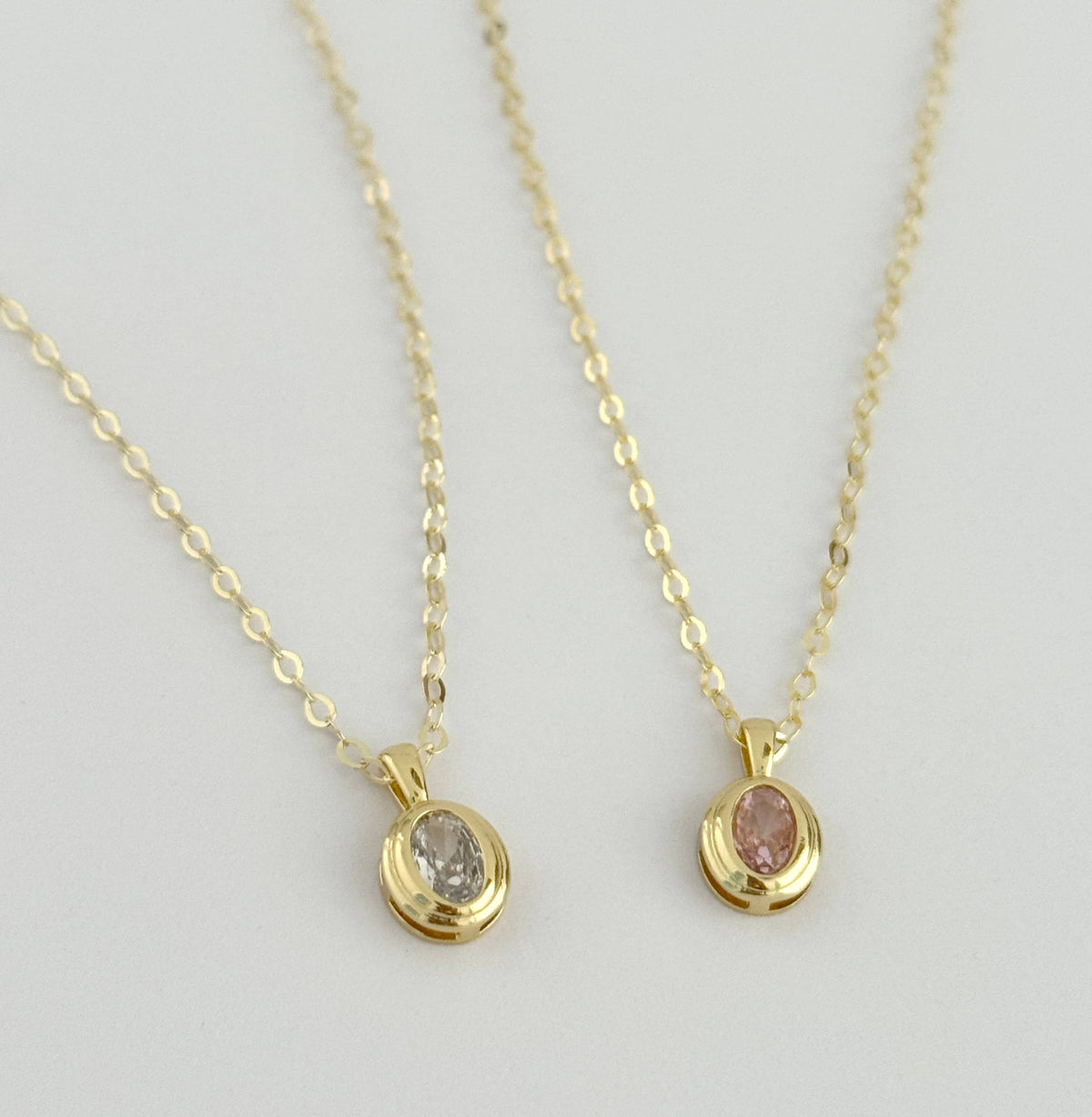 Cassia Necklace : Dusty Rose