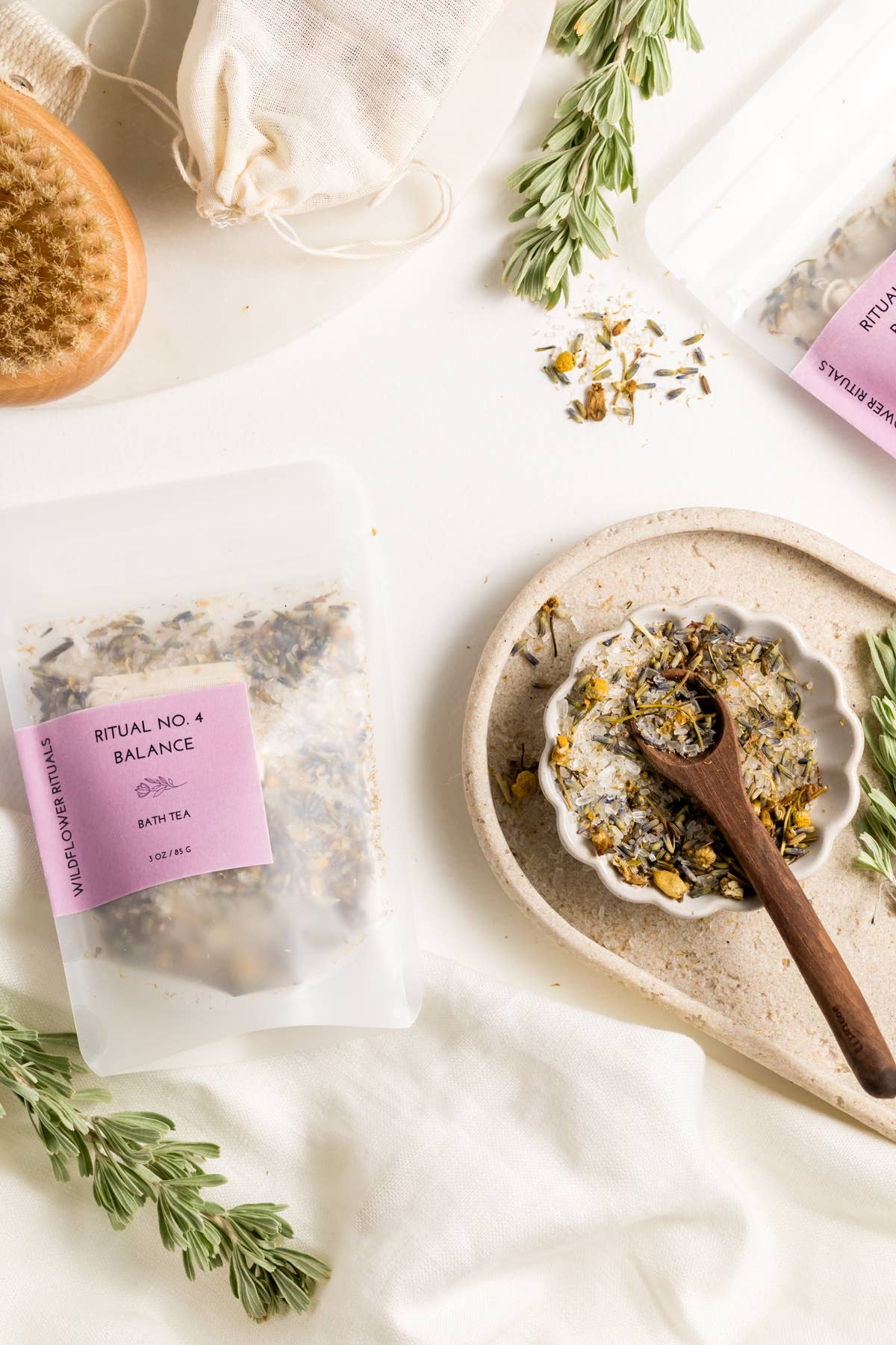 Ritual No. 4 Balance Botanical Bath Tea - Tea Tree Sage