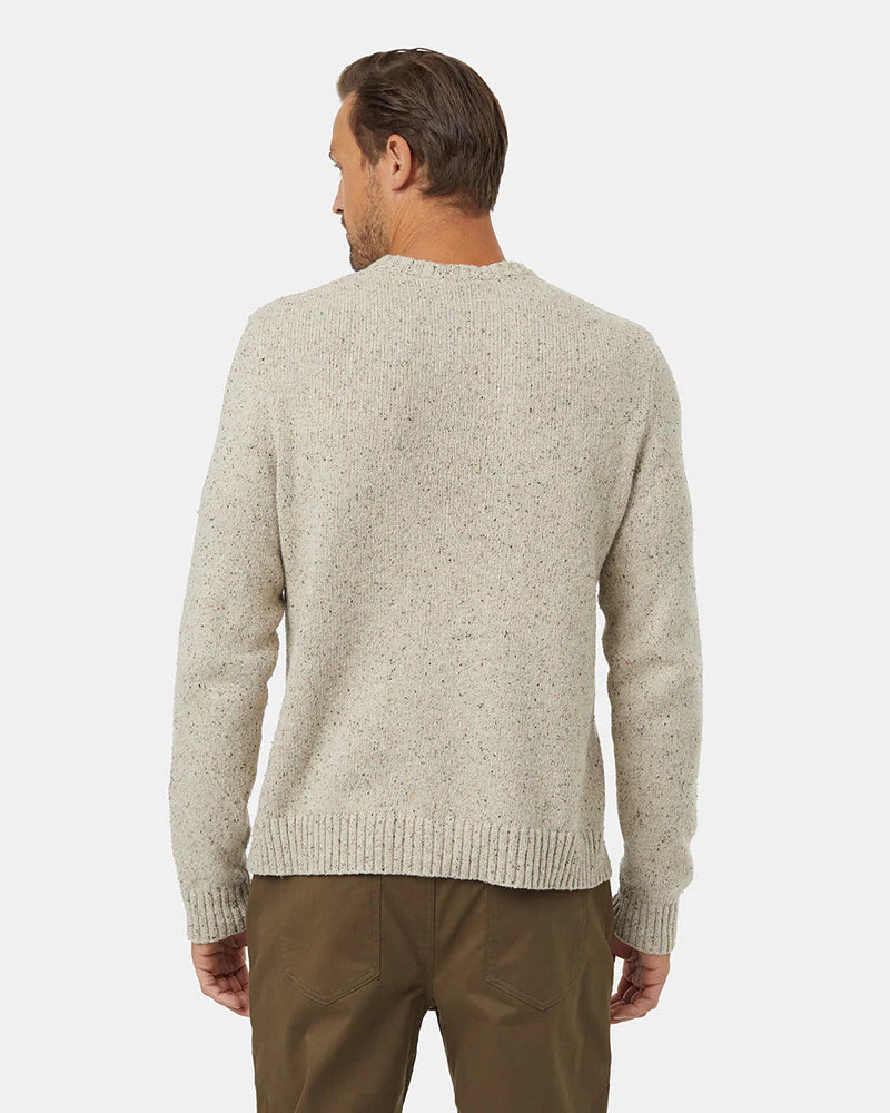 M’s Rambler (Highline Nep) Crew Sweater - Warm Oak Nep