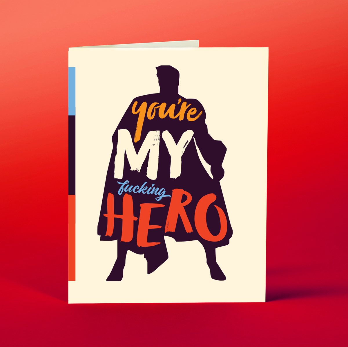HERO father&#39;s day card