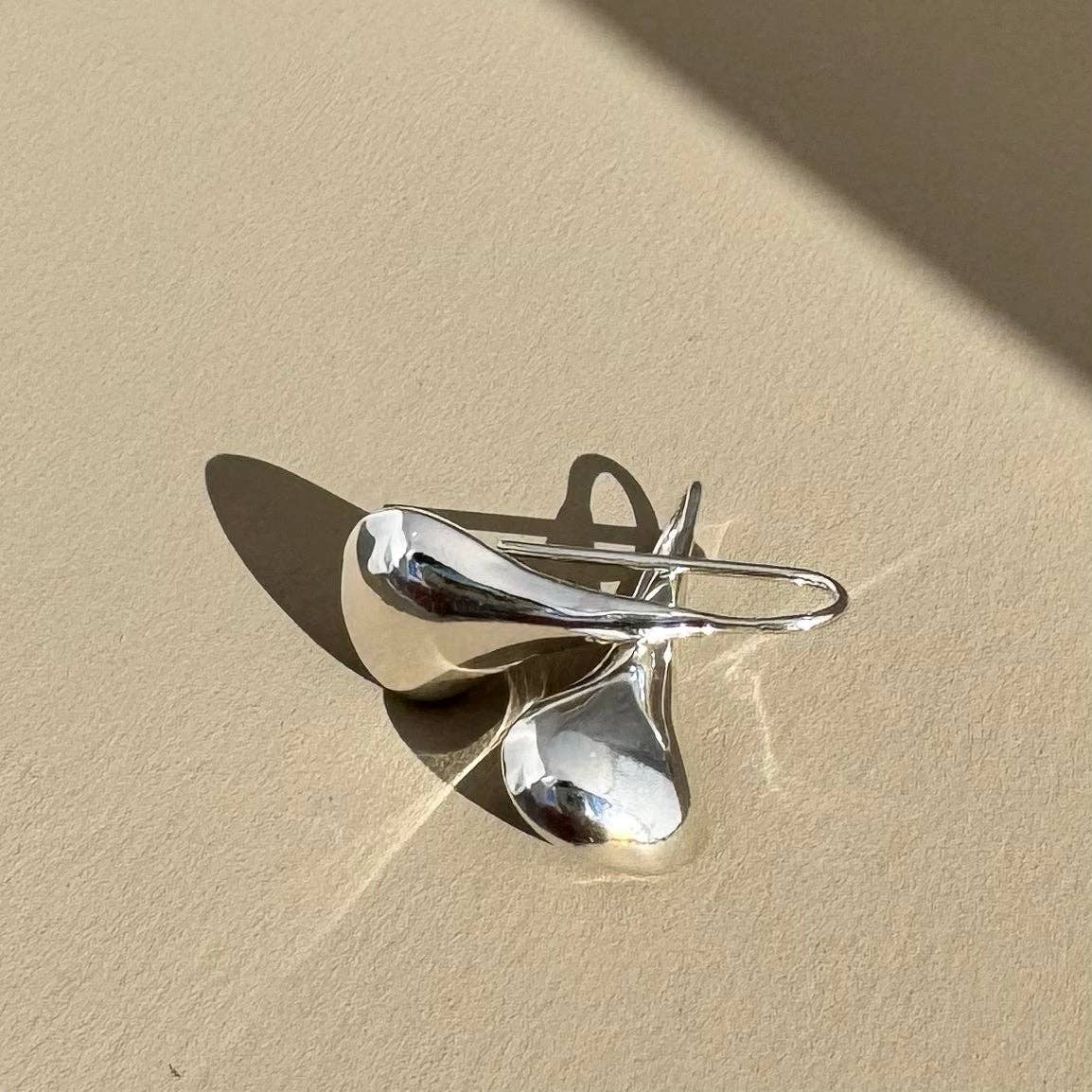 Silver Rain Earrings