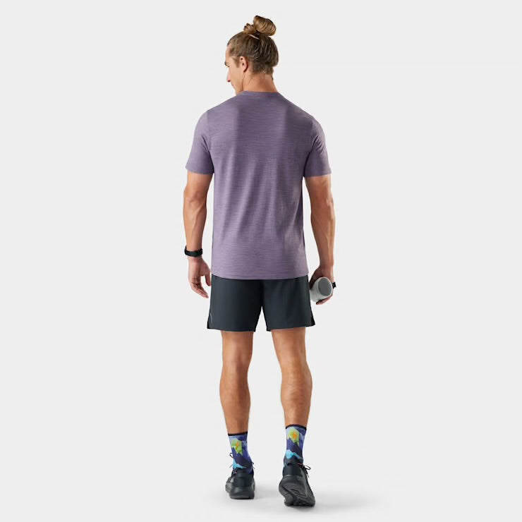 Active Short Sleeve - Purple Storm Heather (Sp26)