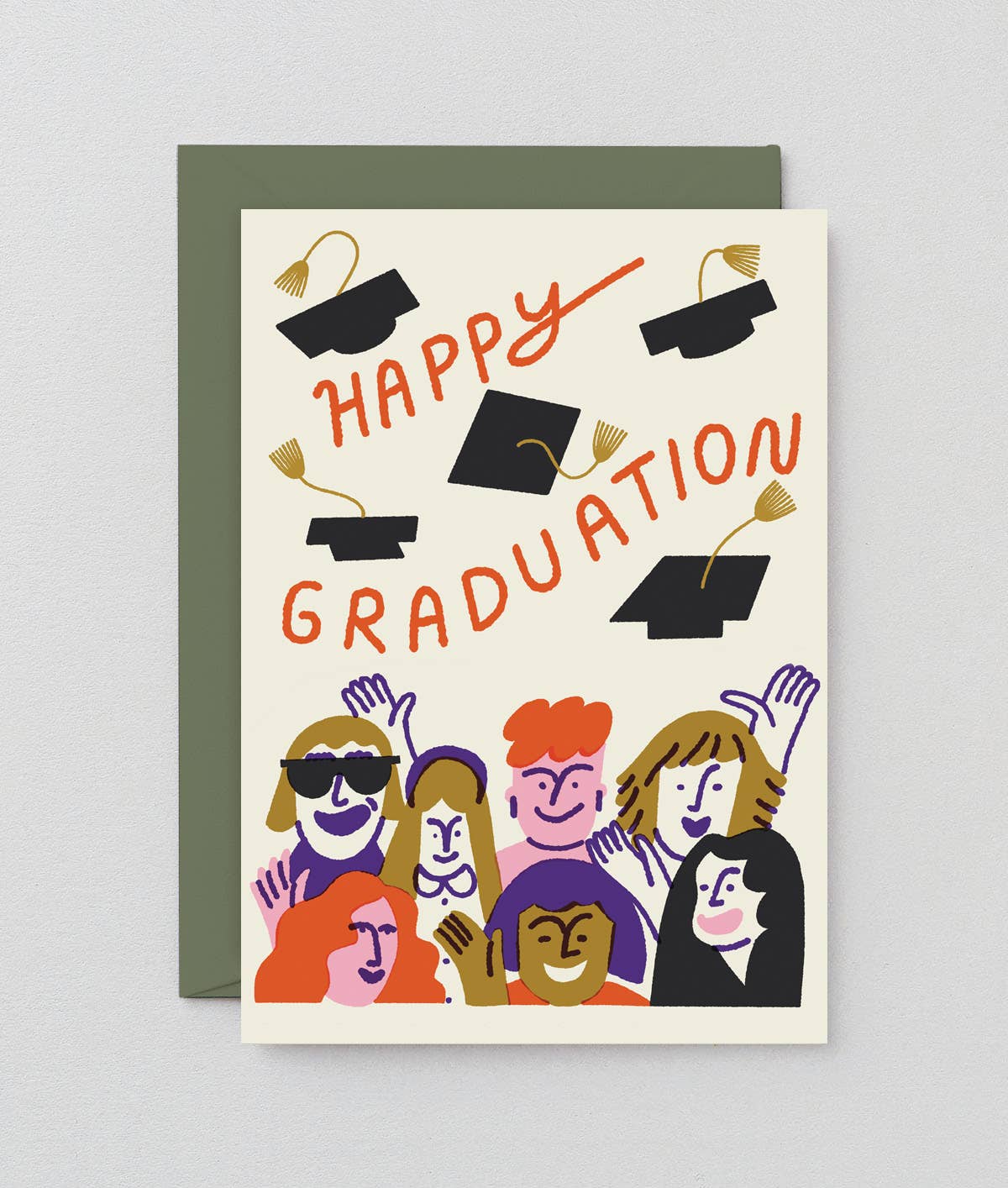 Happy Graduation' Greetings Card