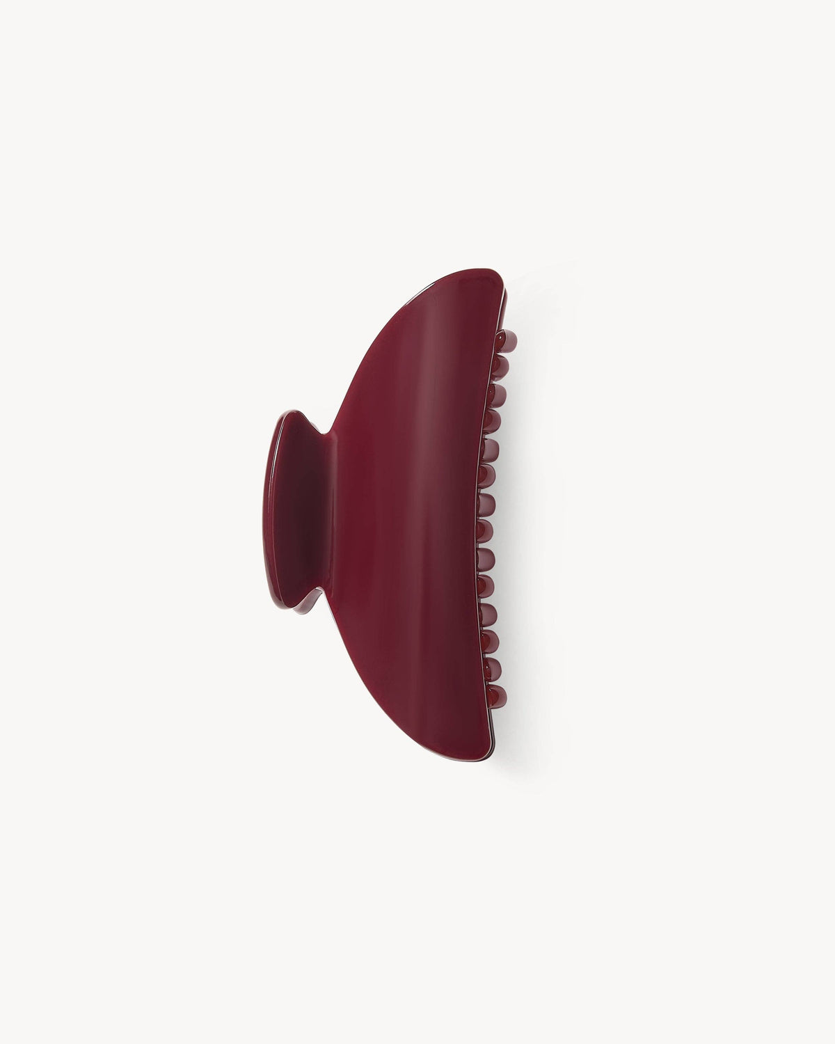 Midi Heirloom Claw in Oxblood