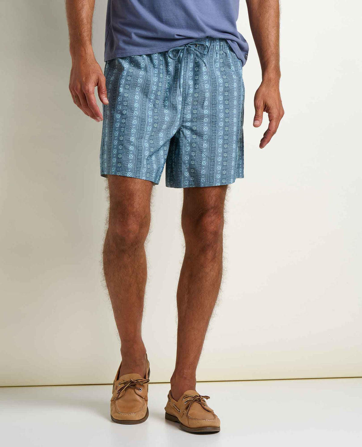 M’s Boundless Pull-On Short - Pacific Blue Print (S26)