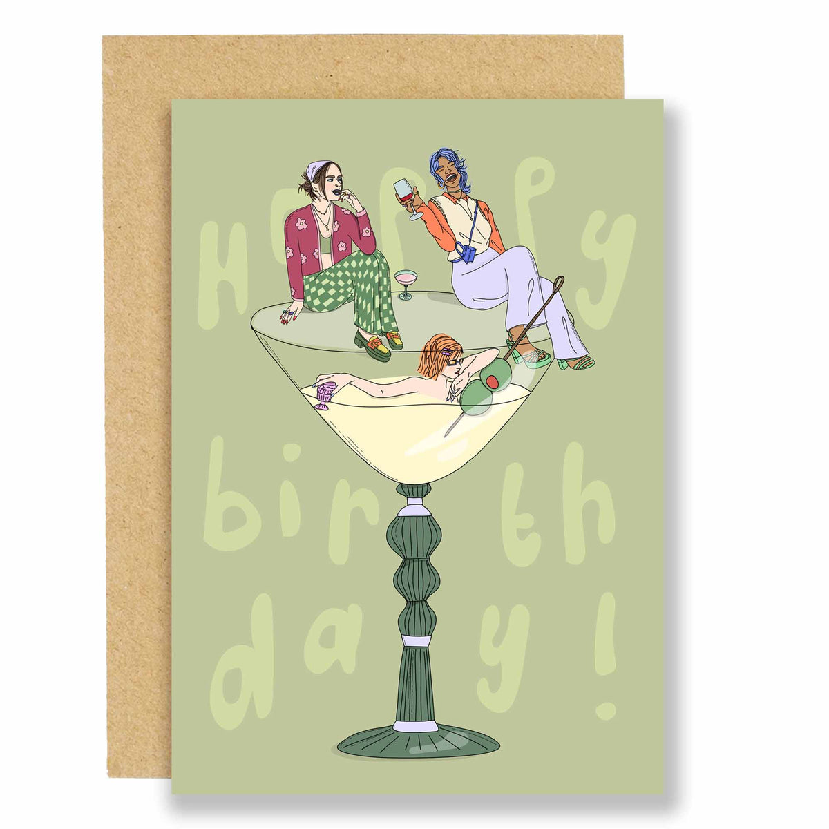 Cocktail party card