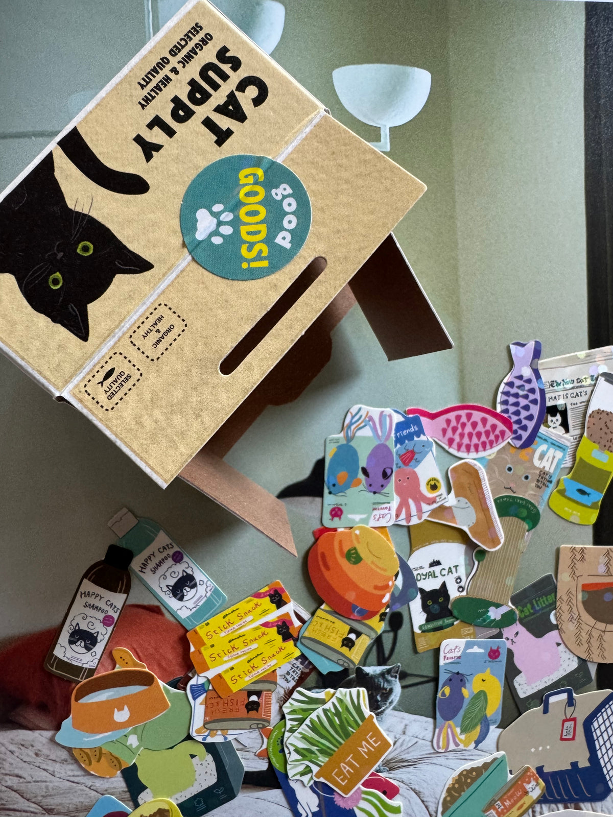 Sticker Box - Cat