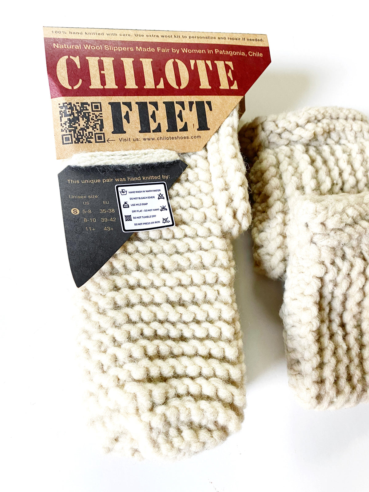 Chilote: Sheep Wool House Slippers