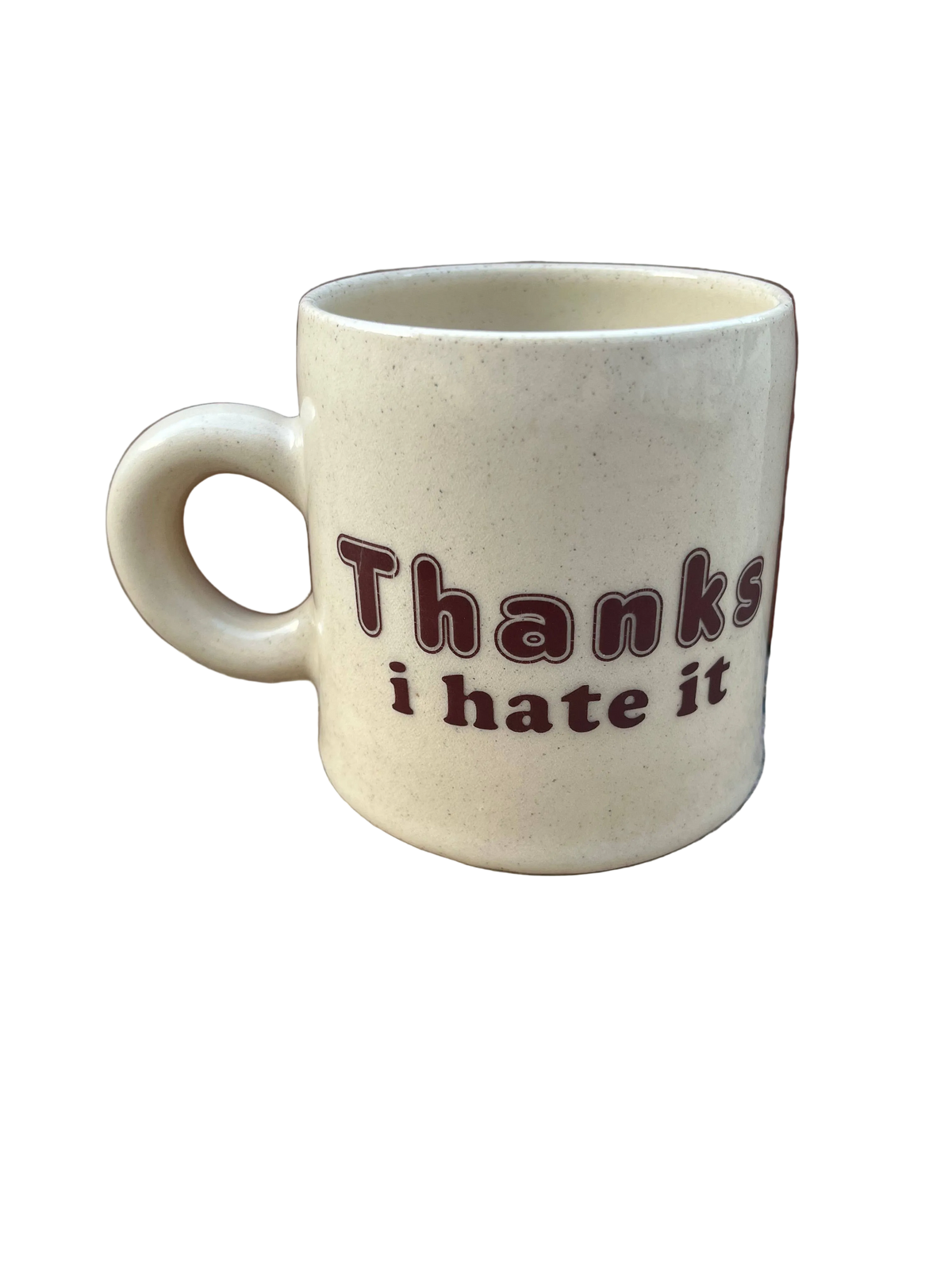 Mid-Century Mug :: Thanks I Hate it