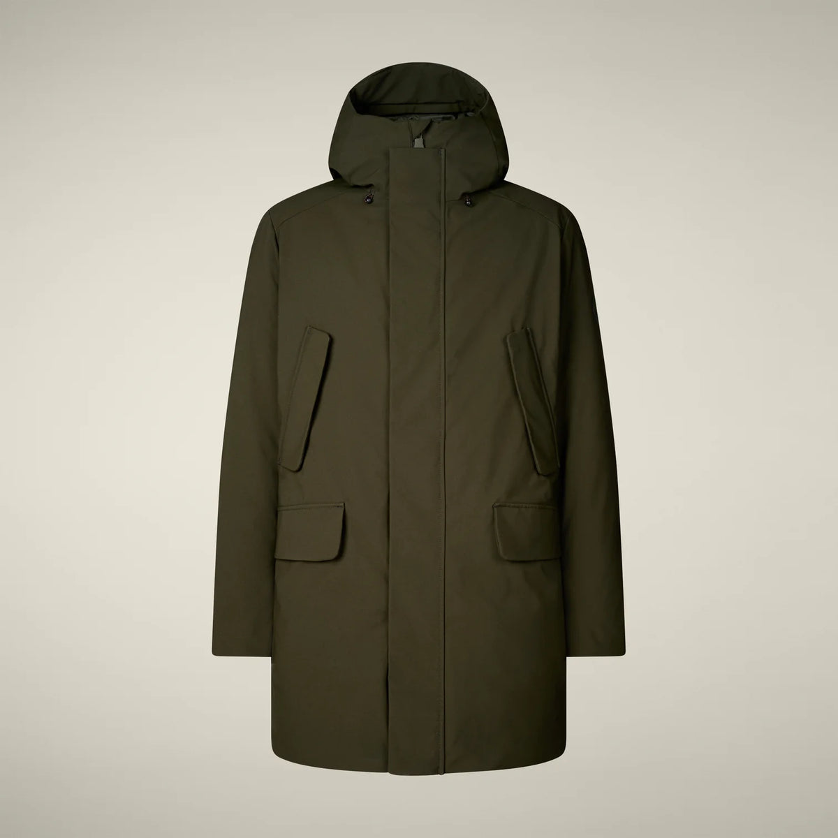 Wilson Hooded Coat - Land Green