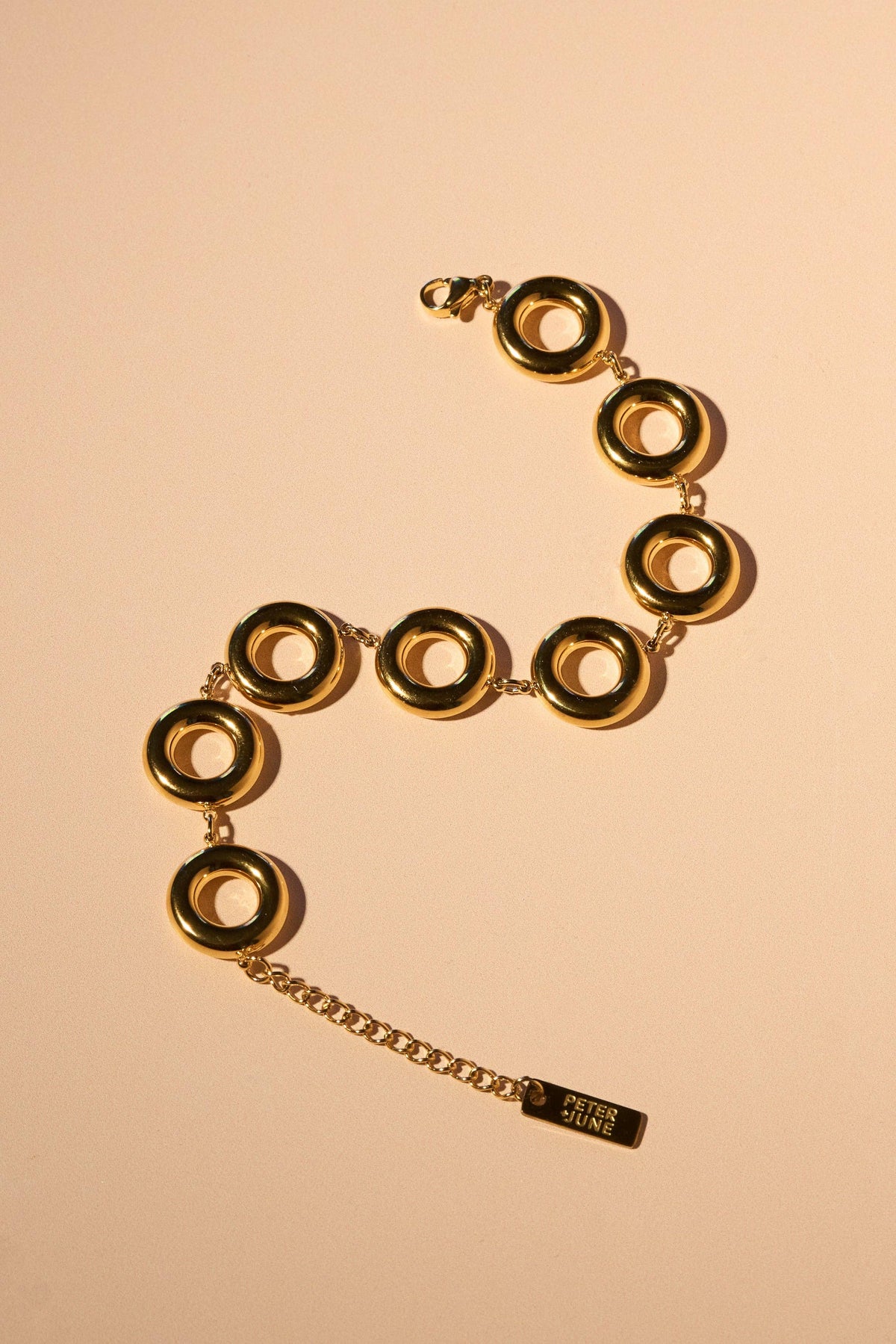 Looped In Bracelet - 18K Gold Plated